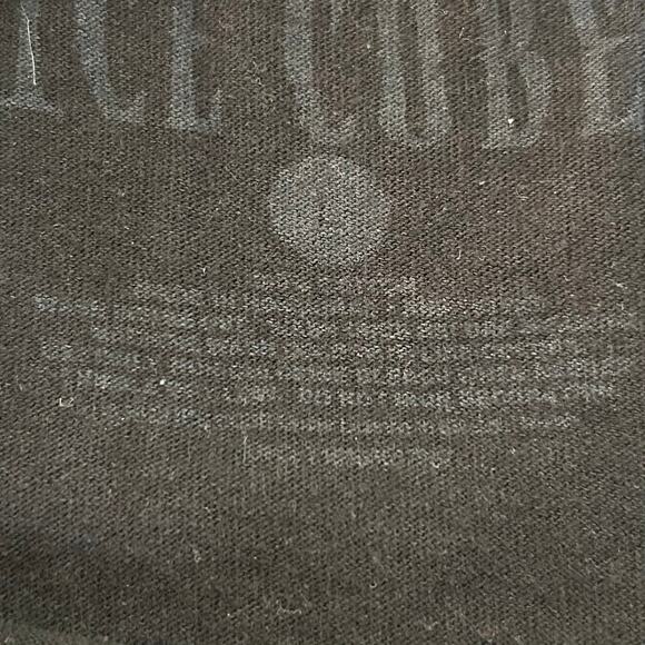 Mens Ice Cube Black Graphic Collage Style T Shirt Size Large - Picture 3 of 3
